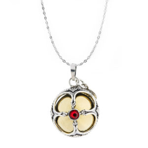 Bola de grossesse ANAK en argent 925 avec cristal Swarovski - Collection Unik