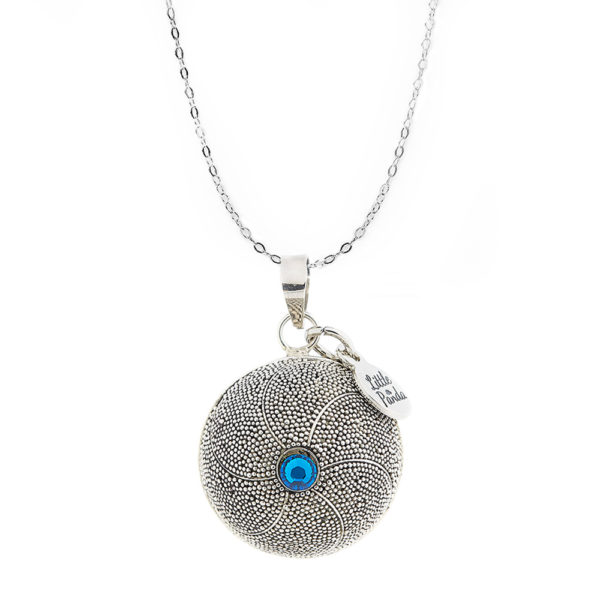 Bola de grossesse ANGKA en argent 925 avec cristal Swarovski - Collection Unik