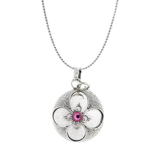 Bola de grossesse BAJI en argent 925 avec cristal Swarovski - Collection Unik