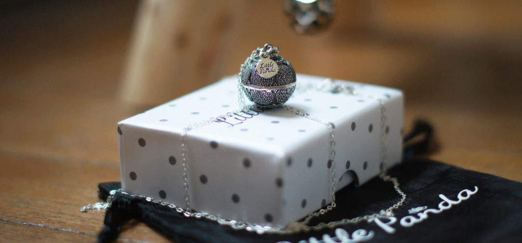 Bola de grossesse artisanal indonésien en argent 925 - Bola Little Panda