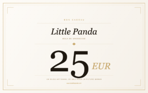 Bon cadeau Bola Little Panda — 25 EUR