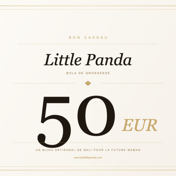 Bon cadeau Bola Little Panda — 50 EUR